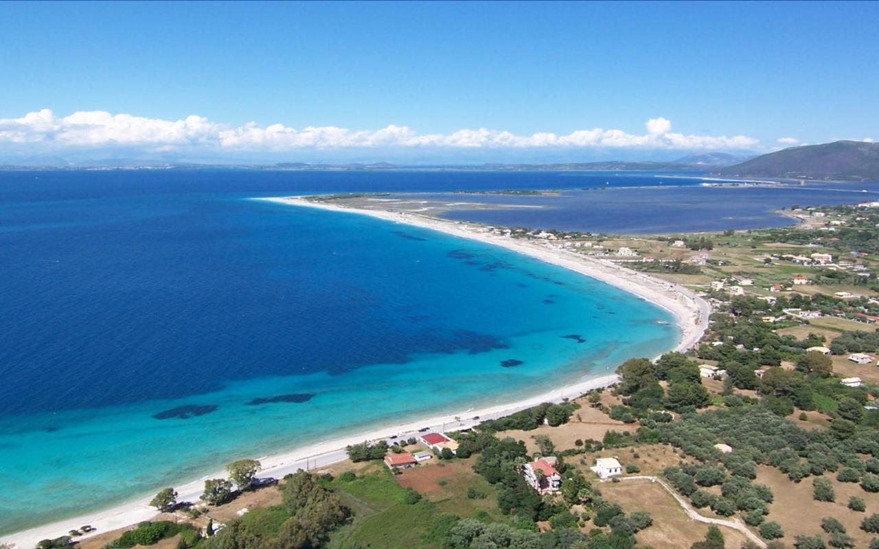 Beachfront Villa Galazio Lefkada City Exterior photo